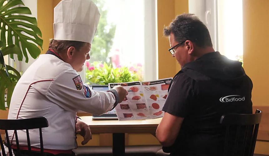 Bidfood | Jak objednat | obchodní zástupce | výhodná nabídka