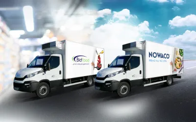 Rozvozová auta Bidfood